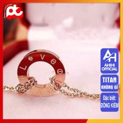 Dây Chuyền Nữ Titan Cao Cấp Sang Trọng - Thiết Kế Tinh Tế, Không Gỉ, An Toàn cho Da - Phụ Kiện Thời Trang Nữ 3H JEWELRY