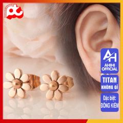 Bông Tai Nữ Titan Cao Cấp - Thanh Lịch, Sang Trọng, Chống Gỉ Sét - Phụ Kiện Thời Trang Nữ Đẹp, An Toàn Cho Da