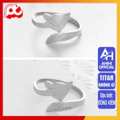 Nhẫn Nữ Titan Cao Cấp - Thiết Kế Thanh Lịch Chống Gỉ, Đa Dạng Màu Sắc và Kích Thước - Phụ Kiện Thời Trang Sang Trọng
