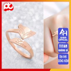 Nhẫn Nữ Titan Cao Cấp - Thiết Kế Thanh Lịch Chống Gỉ, Đa Dạng Màu Sắc và Kích Thước - Phụ Kiện Thời Trang Sang Trọng