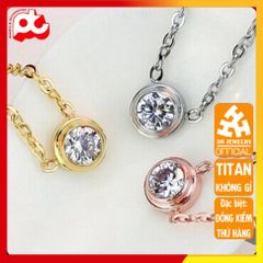 Dây Chuyền Nữ Titan Cao Cấp - Thiết Kế Sang Trọng, Bền Bỉ, An Toàn Cho Da, Nhiều Màu Sắc Để Lựa Chọn - Quà Tặng Hoàn Hảo