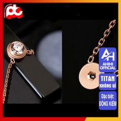 Dây Chuyền Nữ Titan Cao Cấp - Thiết Kế Sang Trọng, Bền Bỉ, An Toàn Cho Da, Nhiều Màu Sắc Để Lựa Chọn - Quà Tặng Hoàn Hảo