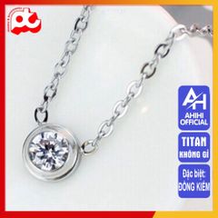 Dây Chuyền Nữ Titan Cao Cấp - Thiết Kế Sang Trọng, Bền Bỉ, An Toàn Cho Da, Nhiều Màu Sắc Để Lựa Chọn - Quà Tặng Hoàn Hảo