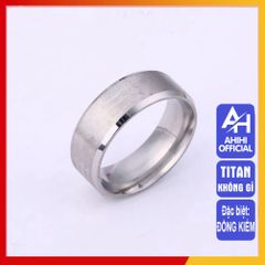 Nhẫn Nam Titan Cao Cấp Chống Gỉ - Thiết Kế Nam Tính, Phong Cách Hiện Đại, Quà Tặng Đặc Biệt cho Phái Mạnh