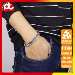 Lắc Tay Titan Cao Cấp Nam Nữ - Phong Cách Mạnh Mẽ, Bền Bỉ, Không Gỉ - Phụ Kiện Thời Trang Sang Trọng 3H JEWELRY