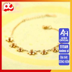 Lắc Tay Nữ Titan Cao Cấp - Trang Sức Sang Trọng, Không Gỉ, Phù Hợp Với Mọi Phong Cách - Lựa Chọn Quà Tặng Ý Nghĩa