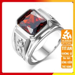 Nhẫn Nam Titan Cao Cấp - Thiết Kế Nam Tính, Kháng Gỉ, Bền Bỉ - Phụ Kiện Thời Trang Đẳng Cấp Cho Đấng Mày Râu