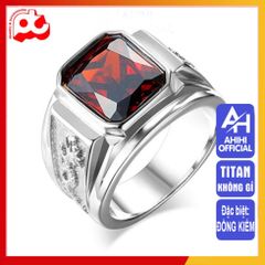 Nhẫn Nam Titan Cao Cấp - Thiết Kế Nam Tính, Kháng Gỉ, Bền Bỉ - Phụ Kiện Thời Trang Đẳng Cấp Cho Đấng Mày Râu
