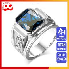 Nhẫn Nam Titan Cao Cấp - Thiết Kế Nam Tính, Kháng Gỉ, Bền Bỉ - Phụ Kiện Thời Trang Đẳng Cấp Cho Đấng Mày Râu