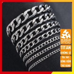 Lắc Tay Nam Titan Cao Cấp 5mm - Phong Cách Mạnh Mẽ, Chất Liệu Bền Bỉ, Thiết Kế Thời Thượng - Quà Tặng Ý Nghĩa Cho Phái Mạnh