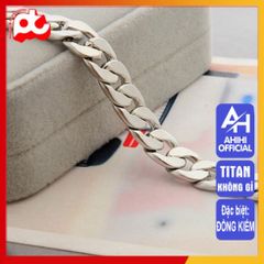 Lắc Tay Nam Titan Cao Cấp 5mm - Phong Cách Mạnh Mẽ, Chất Liệu Bền Bỉ, Thiết Kế Thời Thượng - Quà Tặng Ý Nghĩa Cho Phái Mạnh