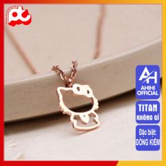 Dây Chuyền Nữ Titan Cao Cấp - Thiết Kế Sang Trọng, Tinh Tế, Chống Trầy Xước - Phụ Kiện Thời Trang Nữ An Toàn Cho Da