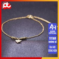 Lắc Chân Nữ Titan Cao Cấp - Thiết Kế Thanh Lịch, Bền Bỉ, Không Gỉ - Trang Sức Thời Trang Phù Hợp Mọi Phong Cách