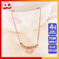 Lắc Chân Nữ Titan Cao Cấp - Thiết Kế Thanh Lịch, Bền Bỉ, Không Gỉ - Trang Sức Thời Trang Phù Hợp Mọi Phong Cách