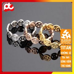 Nhẫn Nữ Titan Cao Cấp - Thiết Kế Thanh Lịch, Chống Gỉ, An Toàn Cho Da, Phụ Kiện Thời Trang Sang Trọng, Quà Tặng Ý Nghĩa