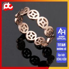 Nhẫn Nữ Titan Cao Cấp - Thiết Kế Thanh Lịch, Chống Gỉ, An Toàn Cho Da, Phụ Kiện Thời Trang Sang Trọng, Quà Tặng Ý Nghĩa