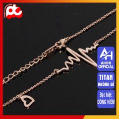 Dây Chuyền Nữ Titan Cao Cấp - Sang Trọng, Tinh Tế, Không Đen, Chống Gỉ - Phụ Kiện Thời Trang Nữ An Toàn Cho Da