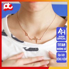 Dây Chuyền Nữ Titan Cao Cấp - Sang Trọng, Tinh Tế, Không Đen, Chống Gỉ - Phụ Kiện Thời Trang Nữ An Toàn Cho Da