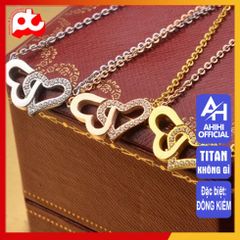 Dây Chuyền Nữ Titan Cao Cấp - Sang Trọng, Bền Bỉ, Chống Gỉ Sét - Phụ Kiện Thời Trang Đẹp Cho Phái Nữ