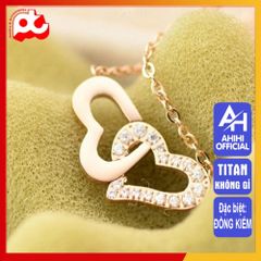 Dây Chuyền Nữ Titan Cao Cấp - Sang Trọng, Bền Bỉ, Chống Gỉ Sét - Phụ Kiện Thời Trang Đẹp Cho Phái Nữ