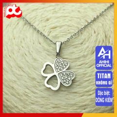 Dây Chuyền Nữ Titan Cao Cấp - Sang Trọng, Bền Bỉ, An Toàn Cho Da - Phụ Kiện Thời Trang Độc Đáo, Đều Có Màu Bạc, Vàng Tươi, Vàng Hồng