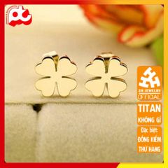 Bông Tai Nữ Titan Cao Cấp - Thiết Kế Thanh Lịch, Không Gỉ, An Toàn Cho Da, Nhiều Màu Sắc, Phụ Kiện Thời Trang Nữ