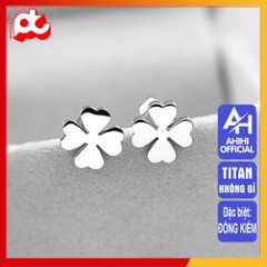 Bông Tai Nữ Titan Cao Cấp - Thiết Kế Thanh Lịch, Không Gỉ, An Toàn Cho Da, Nhiều Màu Sắc, Phụ Kiện Thời Trang Nữ