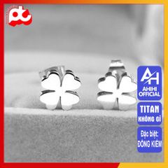 Bông Tai Nữ Titan Cao Cấp - Thiết Kế Thanh Lịch, Không Gỉ, An Toàn Cho Da, Nhiều Màu Sắc, Phụ Kiện Thời Trang Nữ
