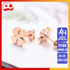 Bông Tai Nữ Titan Cao Cấp - Thiết Kế Thanh Lịch, Không Gỉ, An Toàn Cho Da, Nhiều Màu Sắc, Phụ Kiện Thời Trang Nữ