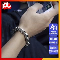 Lắc Tay Nam Titan Cao Cấp - Phong Cách Mạnh Mẽ, Bền Bỉ, Thời Trang Đẳng Cấp Không Gỉ, Quà Tặng Đặc Biệt Cho Phái Mạnh