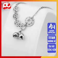 Lắc chân nữ titan cao cấp - Thiết kế thanh lịch, không gỉ, an toàn cho da, phụ kiện thời trang hoàn hảo, nhiều màu sắc hấp dẫn