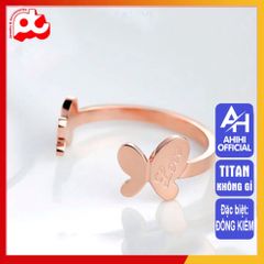 Nhẫn Nữ Titan Cao Cấp - Thiết Kế Thanh Lịch, Không Gỉ, Đa Dạng Màu Sắc, Phù Hợp Mọi Dịp, Quà Tặng Ý Nghĩa