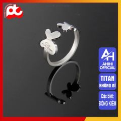 Nhẫn Nữ Titan Cao Cấp - Thiết Kế Thanh Lịch, Không Gỉ, Đa Dạng Màu Sắc, Phù Hợp Mọi Dịp, Quà Tặng Ý Nghĩa