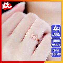 Nhẫn Nữ Titan Cao Cấp - Thiết Kế Thanh Lịch, Không Gỉ, Đa Dạng Màu Sắc, Phù Hợp Mọi Dịp, Quà Tặng Ý Nghĩa