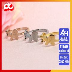 Nhẫn Nữ Titan Cao Cấp - Thiết Kế Thanh Lịch, Không Gỉ, Đa Dạng Màu Sắc, Phù Hợp Mọi Dịp, Quà Tặng Ý Nghĩa