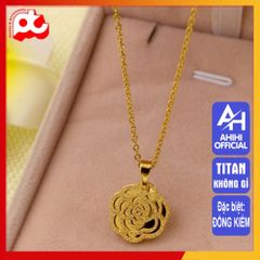 Dây Chuyền Nữ Titan Cao Cấp - Thiết Kế Sang Trọng, Bền Đẹp, An Toàn Cho Da - Phụ Kiện Thời Trang Nữ Thích Hợp Mọi Dịp