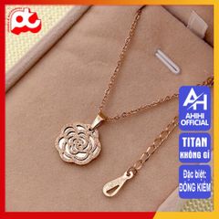 Dây Chuyền Nữ Titan Cao Cấp - Thiết Kế Sang Trọng, Bền Đẹp, An Toàn Cho Da - Phụ Kiện Thời Trang Nữ Thích Hợp Mọi Dịp