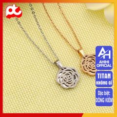 Dây Chuyền Nữ Titan Cao Cấp - Thiết Kế Sang Trọng, Bền Đẹp, An Toàn Cho Da - Phụ Kiện Thời Trang Nữ Thích Hợp Mọi Dịp