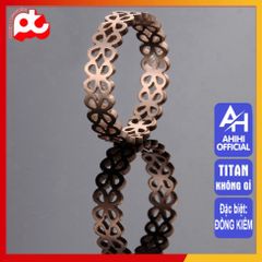Nhẫn Nữ Titan Cao Cấp Hình Cỏ 4 Lá - Trang Sức Sang Trọng Chống Gỉ, An Toàn Cho Da, Phong Cách Thanh Lịch, Quà Tặng Đặc Biệt