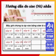 Nhẫn Nữ Titan Cao Cấp Hình Cỏ 4 Lá - Trang Sức Sang Trọng Chống Gỉ, An Toàn Cho Da, Phong Cách Thanh Lịch, Quà Tặng Đặc Biệt