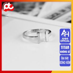 Nhẫn Nữ Titan Cao Cấp - Thiết Kế Thanh Lịch, Đa Dạng Màu Sắc và Kích Thước - Phụ Kiện Thời Trang Sang Trọng cho Phái Đẹp