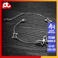 Lắc Chân Nữ Titan Cao Cấp - Thiết Kế Thanh Lịch, Bền Bỉ, An Toàn Đối Với Da - Quà Tặng Hoàn Hảo Cho Phụ Nữ