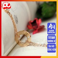 Lắc Chân Nữ Titan Cao Cấp - Thiết Kế Thanh Lịch, Bền Bỉ, Không Gỉ - Phụ Kiện Thời Trang Cho Mọi Dịp