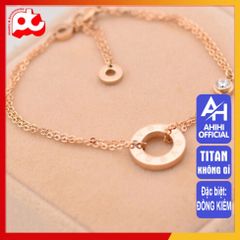Lắc Chân Nữ Titan Cao Cấp - Thiết Kế Thanh Lịch, Bền Bỉ, Không Gỉ - Phụ Kiện Thời Trang Cho Mọi Dịp