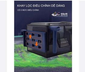 Lọc Tràn Trên Kèm Bơm BAOYU G30/G50 - Thiết Bị Lọc Nước Hồ Cá Cảnh Hiệu Quả, Dễ Dàng Sử Dụng, Thích Hợp Cho Bể Nhỏ