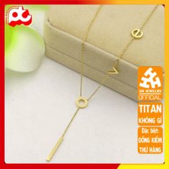 Dây Chuyền Nữ Titan Cao Cấp - Sang Trọng, Tinh Tế và Bền Bỉ - Phụ Kiện Thời Trang Nữ An Toàn Cho Da, Không Kích Ứng