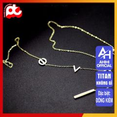Dây Chuyền Nữ Titan Cao Cấp - Sang Trọng, Tinh Tế và Bền Bỉ - Phụ Kiện Thời Trang Nữ An Toàn Cho Da, Không Kích Ứng
