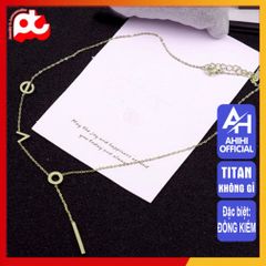 Dây Chuyền Nữ Titan Cao Cấp - Sang Trọng, Tinh Tế và Bền Bỉ - Phụ Kiện Thời Trang Nữ An Toàn Cho Da, Không Kích Ứng