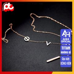 Dây Chuyền Nữ Titan Cao Cấp - Sang Trọng, Tinh Tế và Bền Bỉ - Phụ Kiện Thời Trang Nữ An Toàn Cho Da, Không Kích Ứng