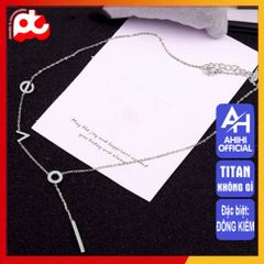 Dây Chuyền Nữ Titan Cao Cấp - Sang Trọng, Tinh Tế và Bền Bỉ - Phụ Kiện Thời Trang Nữ An Toàn Cho Da, Không Kích Ứng